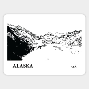 Alaska USA Sticker